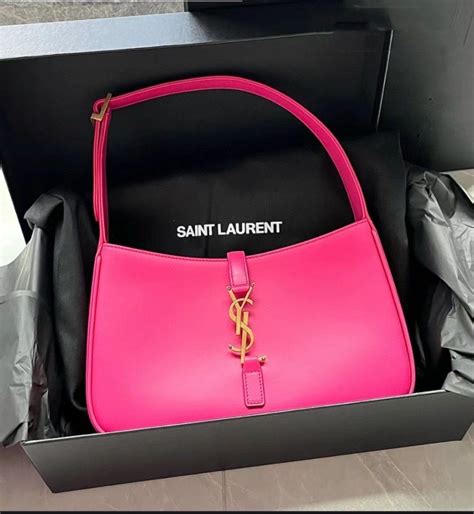 ysl pink shoulder bag.